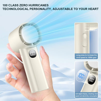 Summer Mini Ice Handy Mini Fan Cooling Portable Rechargeable Peltier Handy Small Fan Handheld Fan