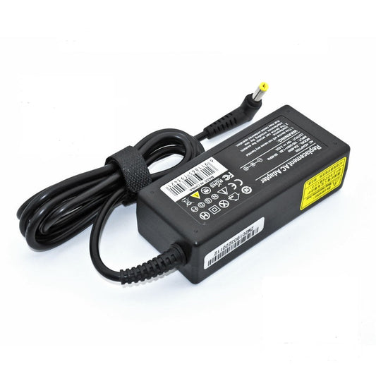 Hi-Lite Essentials 19V 3.42A Power Adapter for Acer Aspire, Gateway Laptop -Yellow Pin